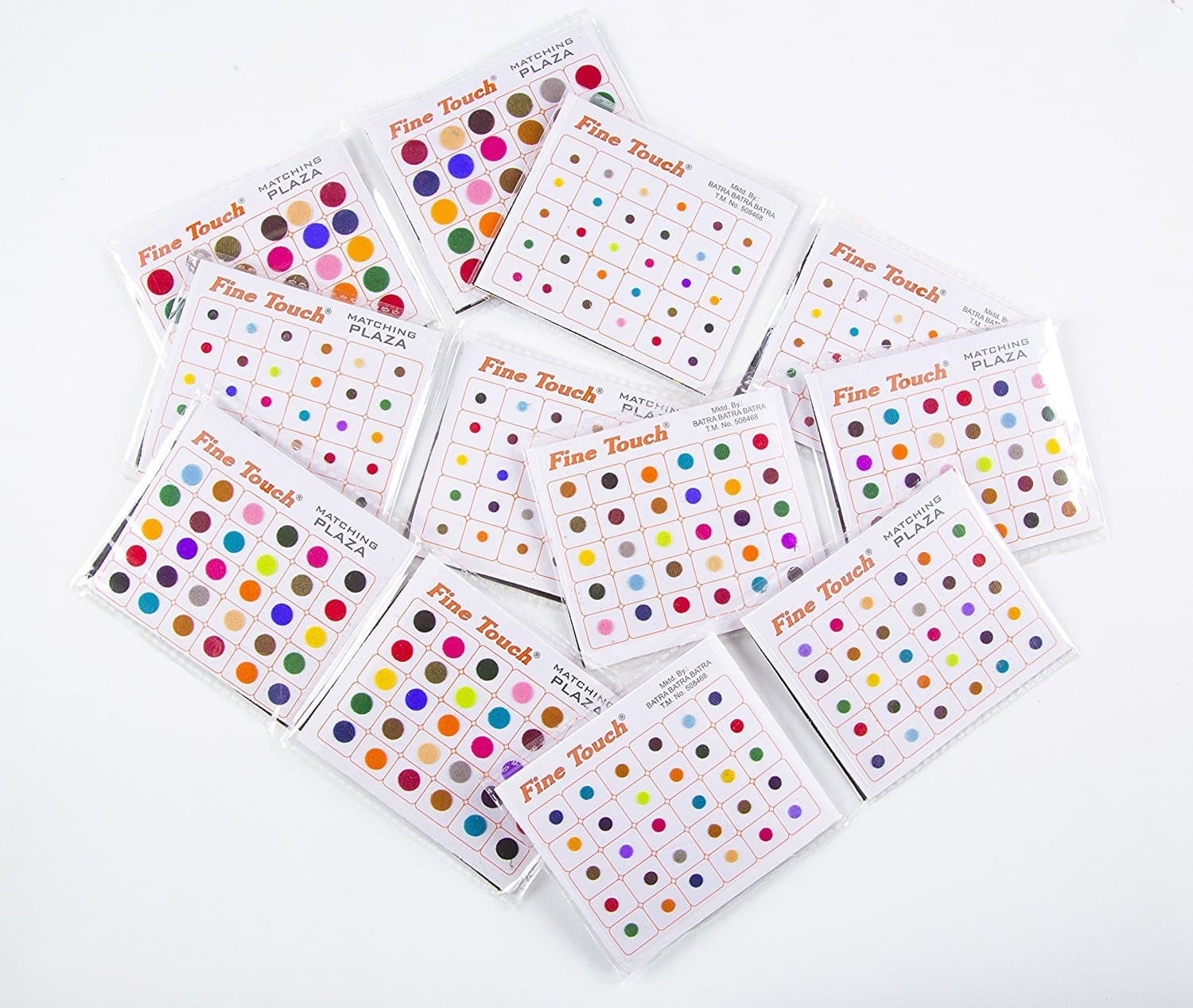 – 720 X Count Multi Size Bindi Round Polka Dots Daily Use Bindi Stickers