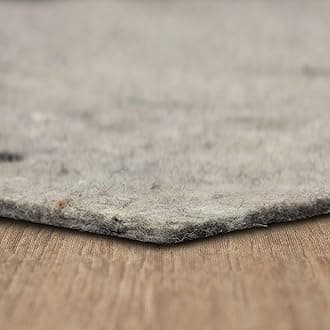 Mohawk Home Rug Pads, Recycled Material 95% Polyester/ 5% Other Fibers, Grey, 7' 6" x 10'