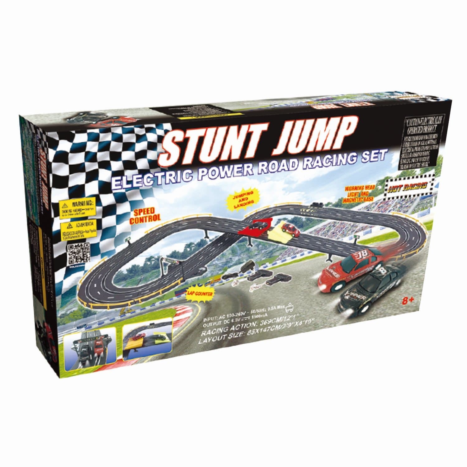 Golden Bright Electric Power Road Racing Set