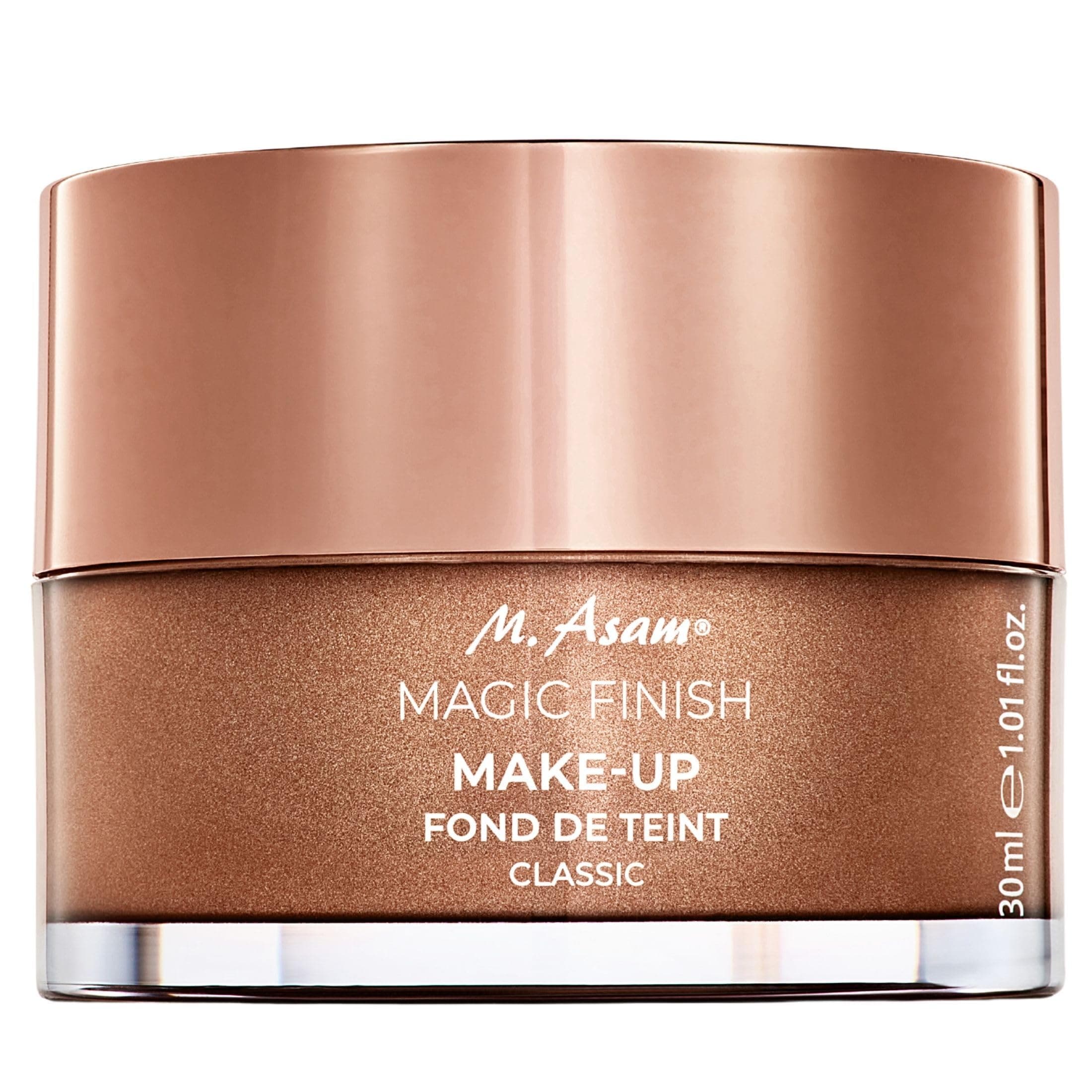 Magic Finish Make-Up Mousse Classic (1.01 Fl Oz) – 4in1 Primer, Foundation, Concealer & Powder With Buildable Coverage, Hides Redness And Dark Spots, Vegan, For Light To Medium Skin Tones