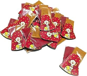 Matrika Hand Made Haldi Kumkum | Set of 20 Bride Design Haldi Kumkum | Pasupu kumkum | Tamboolam | Pooja | Return Gift | B_HK-Bride