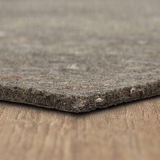 Mohawk Home Non Slip Rug Pad 3/8" Thick Felt + Latex Rubber Gripper - Dual Surface Cushion for Hardwood, Carpet, Tile Floors, Made in USA - 8' 2" x 11' 8"