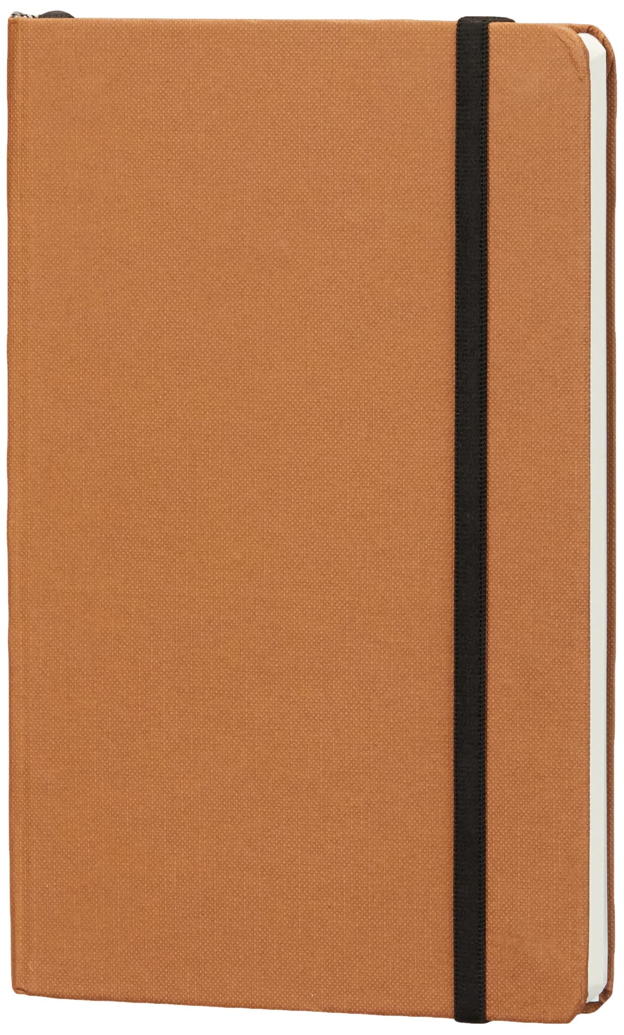Amazon Brand - Solimo Classic Notebook, Hardbound Cover, 240 Ruled Pages (Brown)