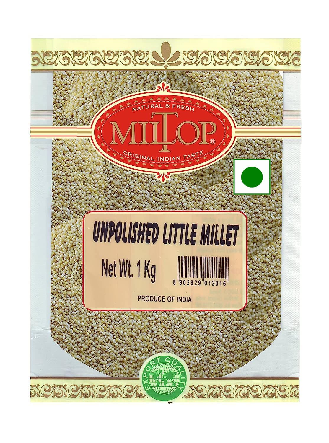 Miltop Unpolished Little Millet 1 kg