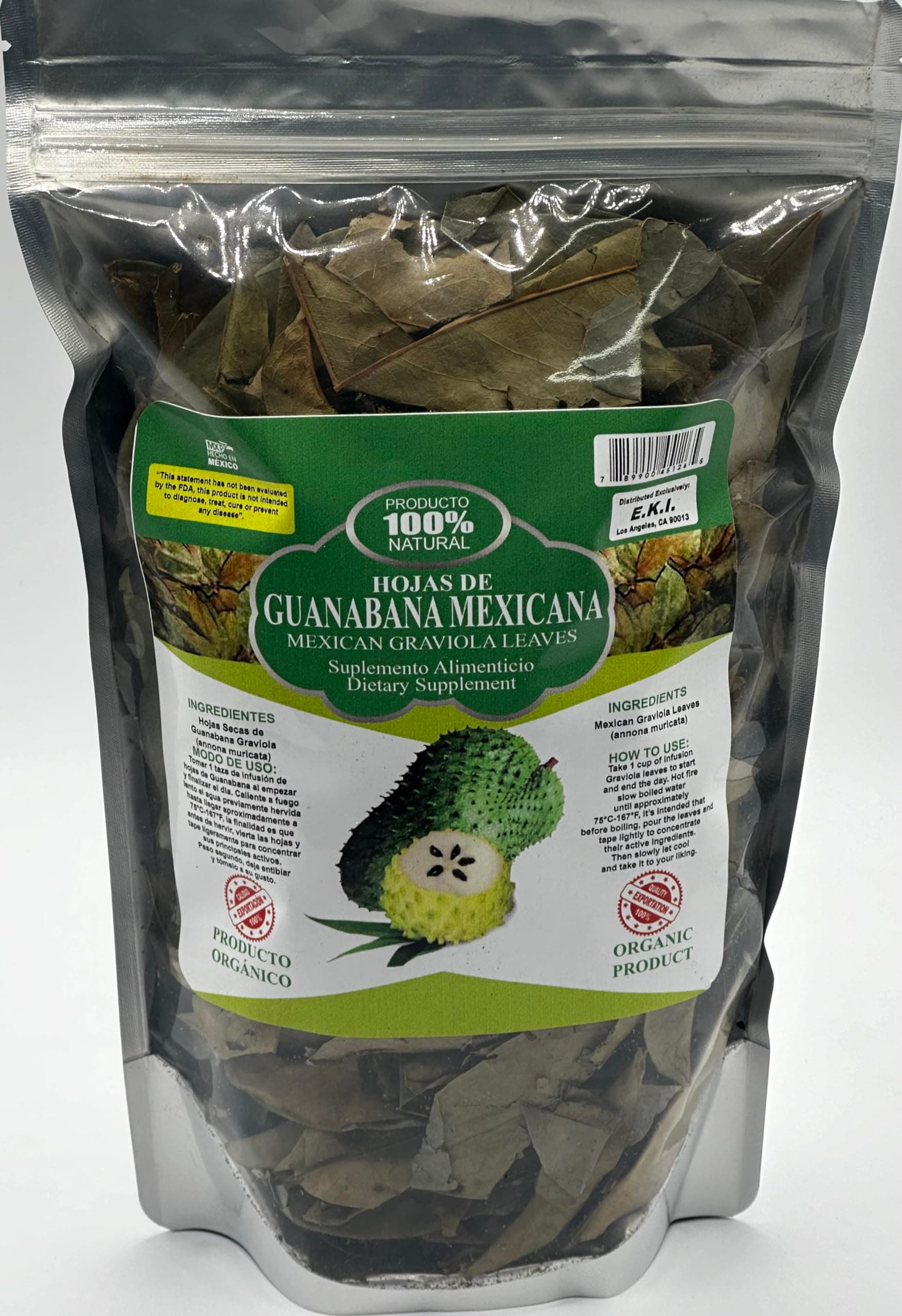 Hojas de Guanabana organica