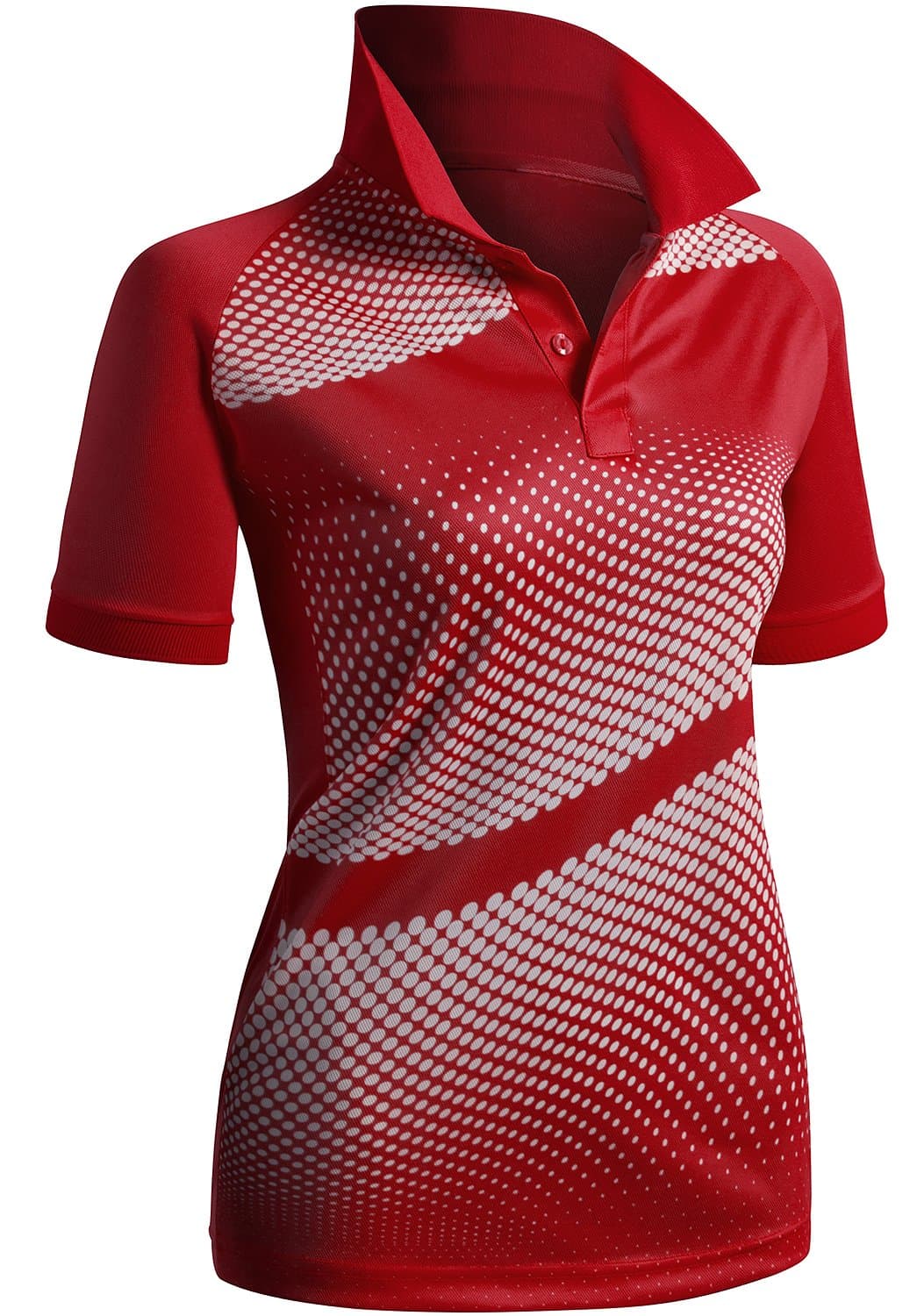 CLOVERYWomen's Active Wear Short Sleeve Shirt