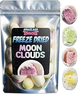 Premium Freeze Dried Hi Chews - Moon Clouds Freeze Dried Candy - Freeze Dry Candy Dry Freeze Candy for All (4 Ounce)