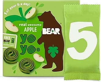 Apple Yoyos - Dried Fruit Rolls - Healthy - Vegan - 20g (5 packs)