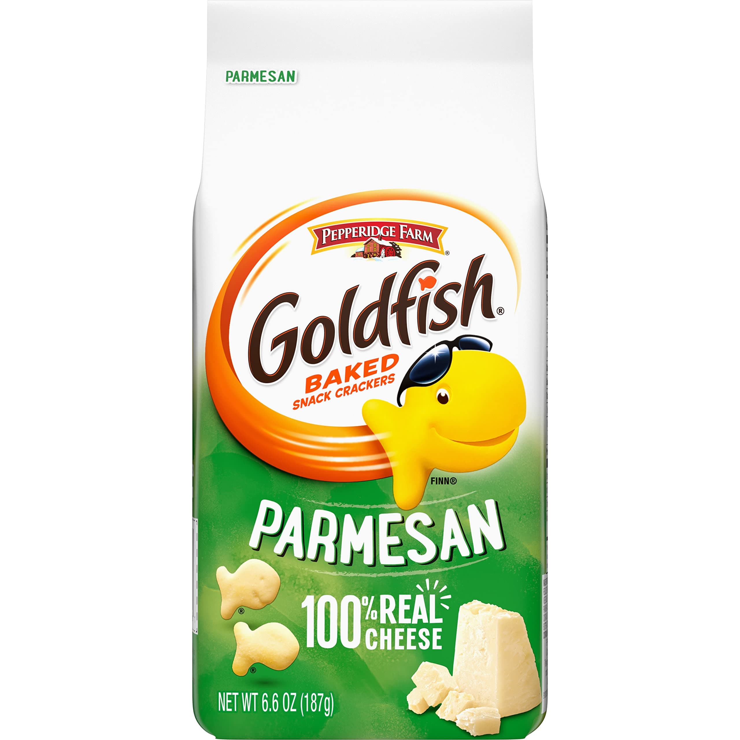 Pepperidge Farm Goldfish Baked Snack Crackers Parmesan, 187grams