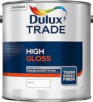 Dulux Trade High Gloss White 2.5L