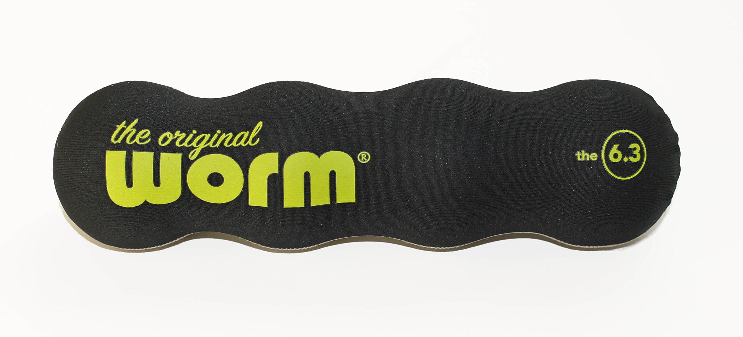 The Original Worm-Combines Massage Balls & Foam Roller for Neck, feet, Back, Shins, Calves, HIPS, Glutes. Portable. Great Travel Roller for Plane and car. Easy to use.