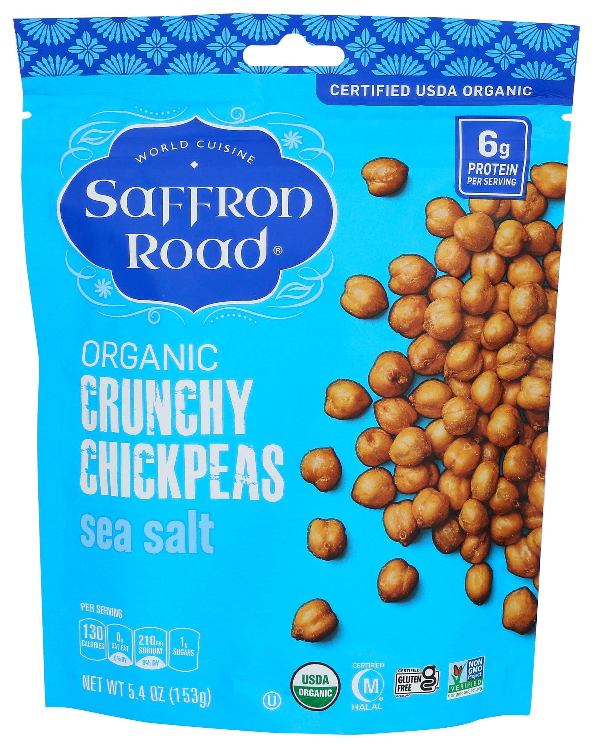 Organic Sea Salt Chickpeas, 5.4 Ounce