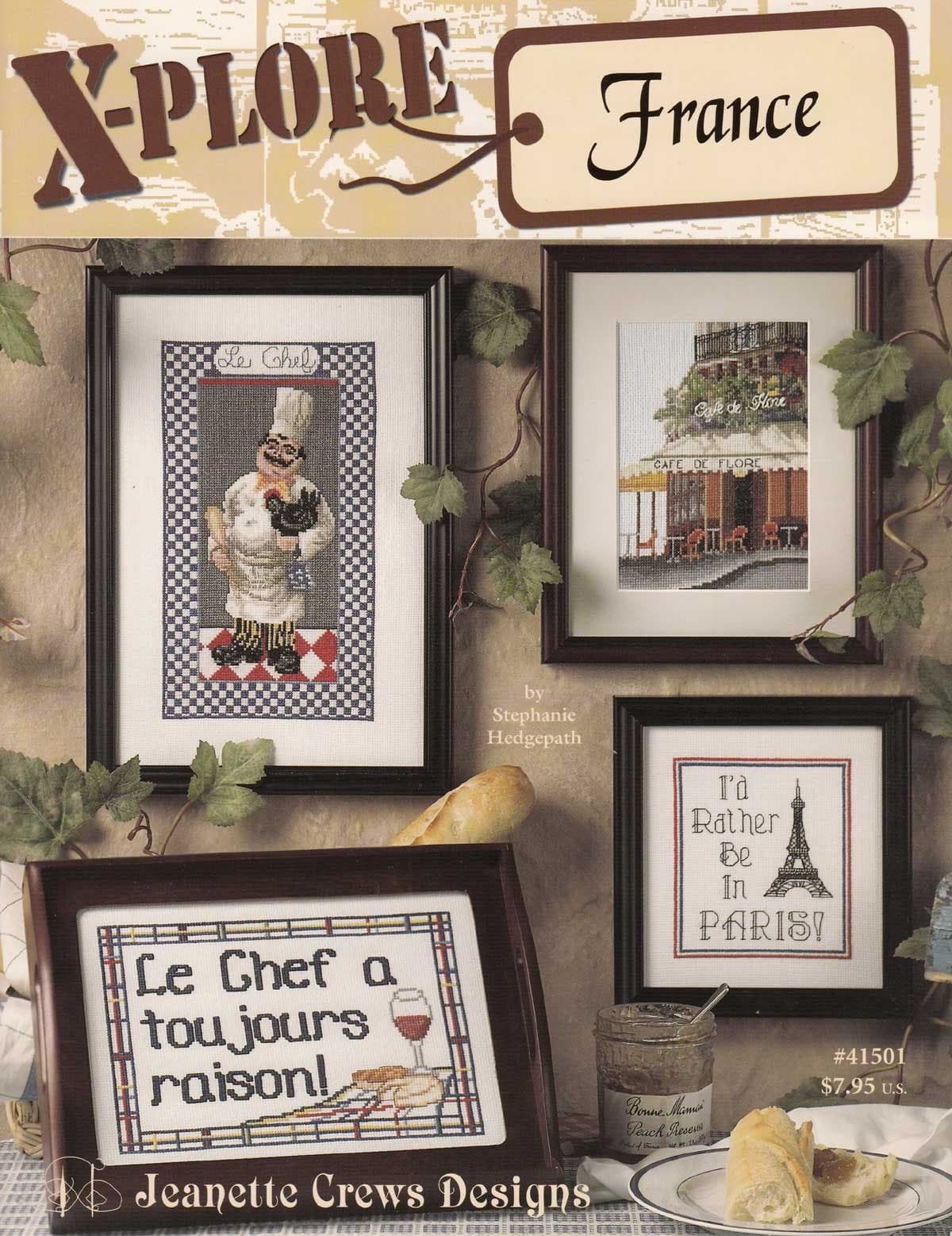 X-Plore France - Cross Stitch Pattern