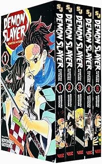 Demon Slayer: Kimetsu no Yaiba Vol-1-5 Books Collection set