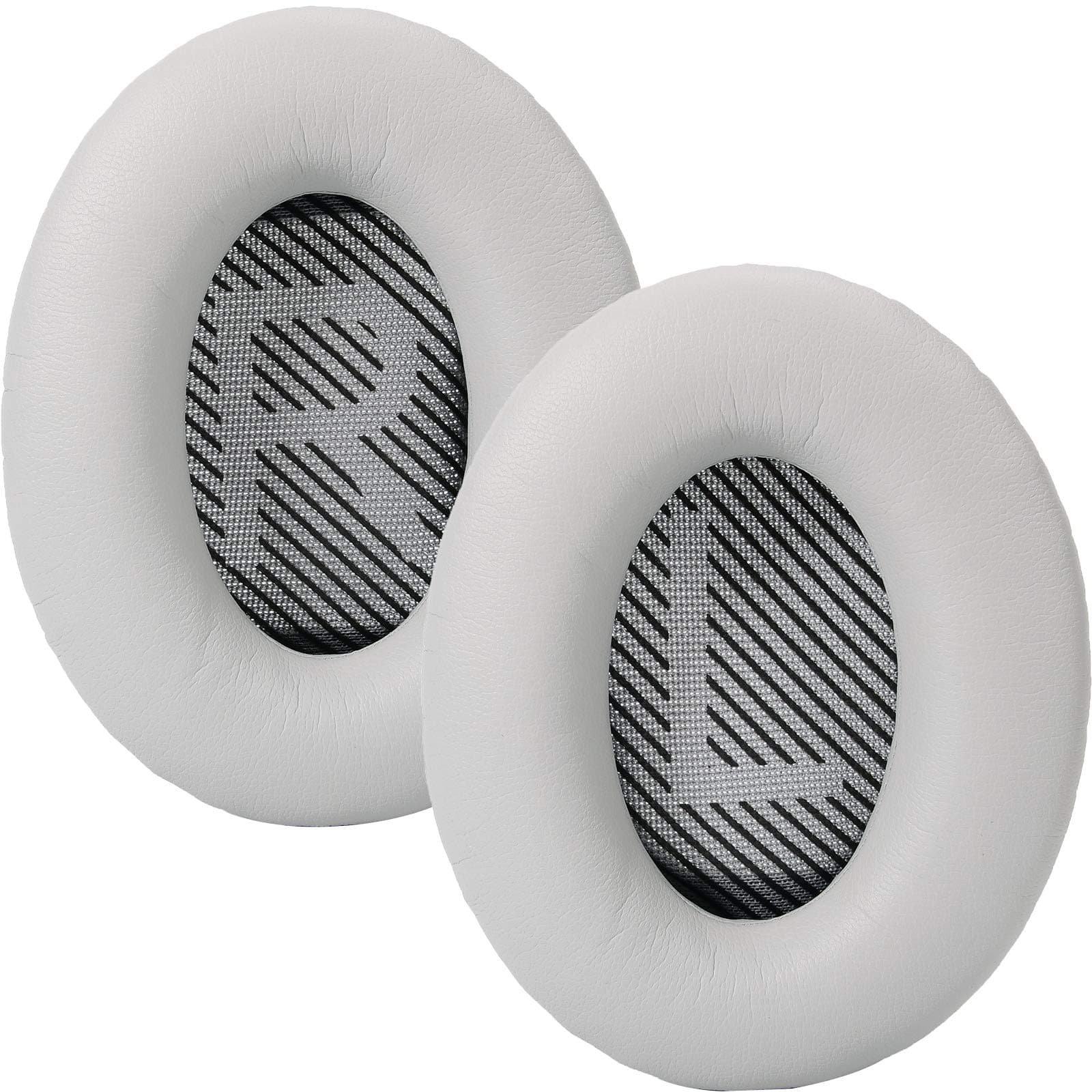 Damex qc35 Replacement Ear Pads for Bose Quiet Comfort 35 Headphones,Compatible with Quiet Comfort 35 ii Cover(Silver Grey)