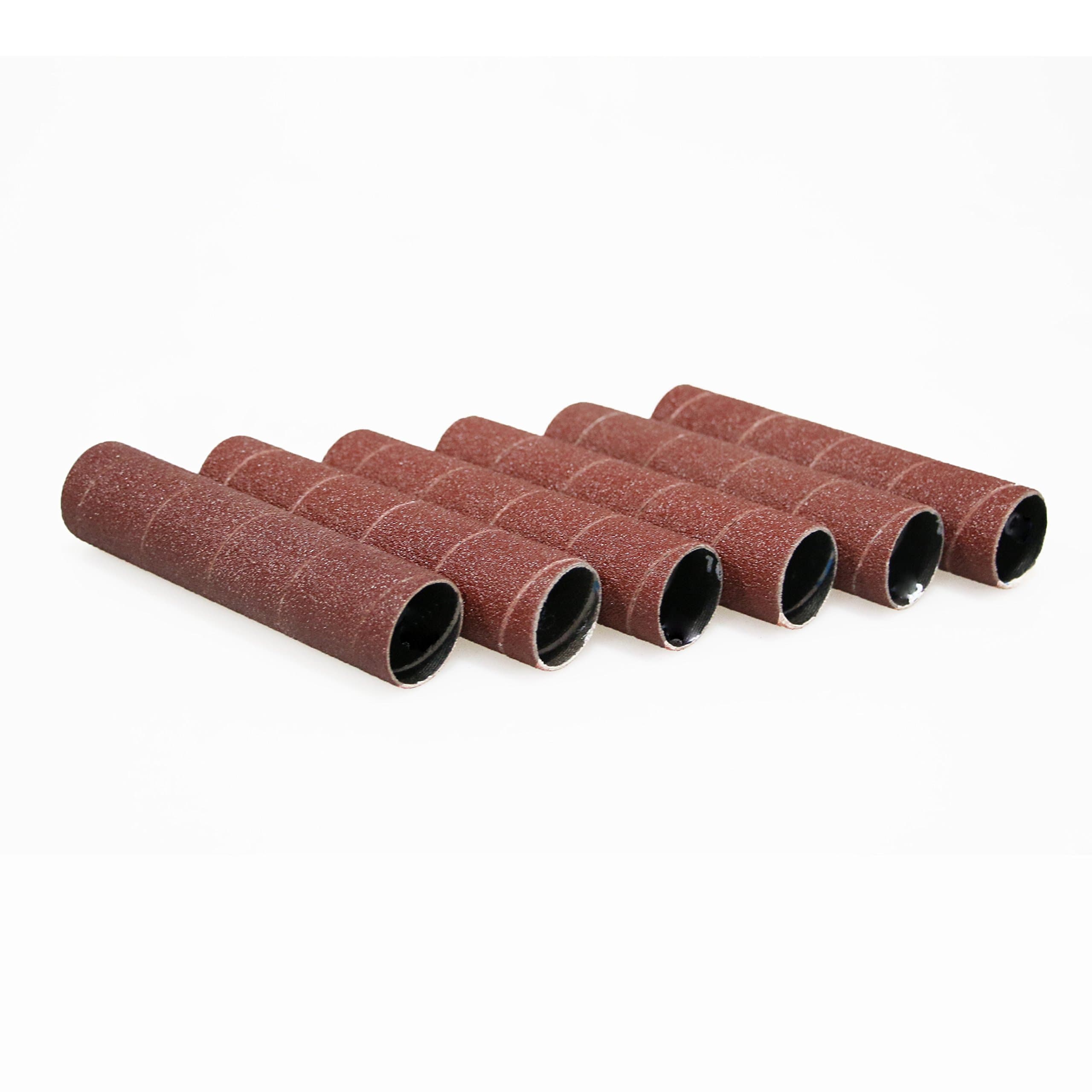 Dark Stone Sanding Sleeves for spindle sander 4-1/2" Length (80 Grit, 1")