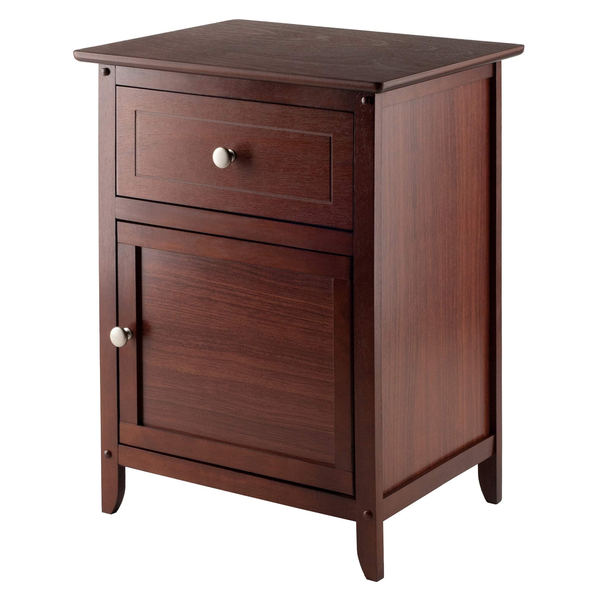 Accent Table, Wood, Walnut, Furniture