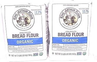 Organic Bread Flour 2 lb Bags (2)