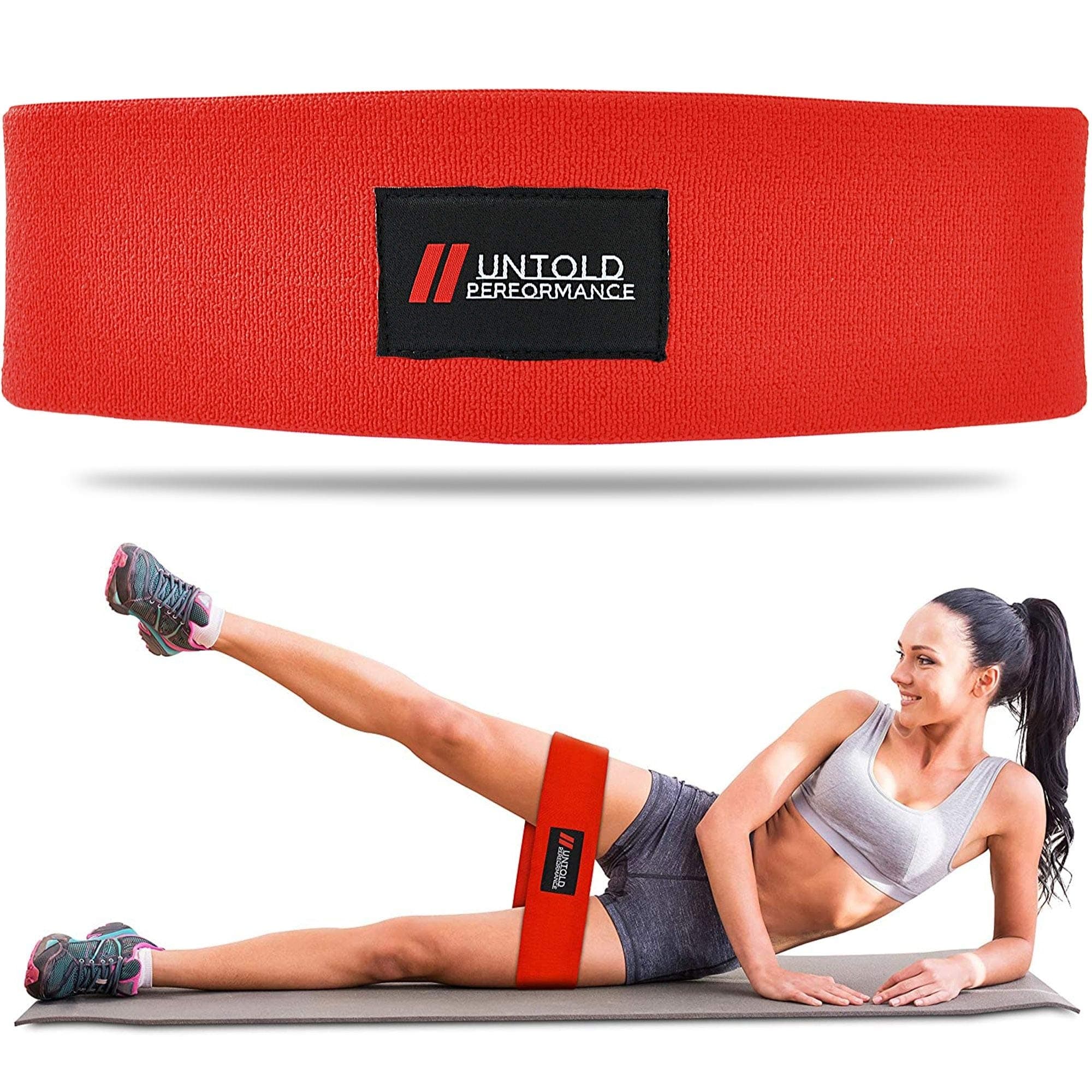 Heavy Resistance Bands - Hip Bands for Working Out, Premium Exercise Bands Resistance, Durable Resistance Bands for Strength, Flexibility & Glute Workouts