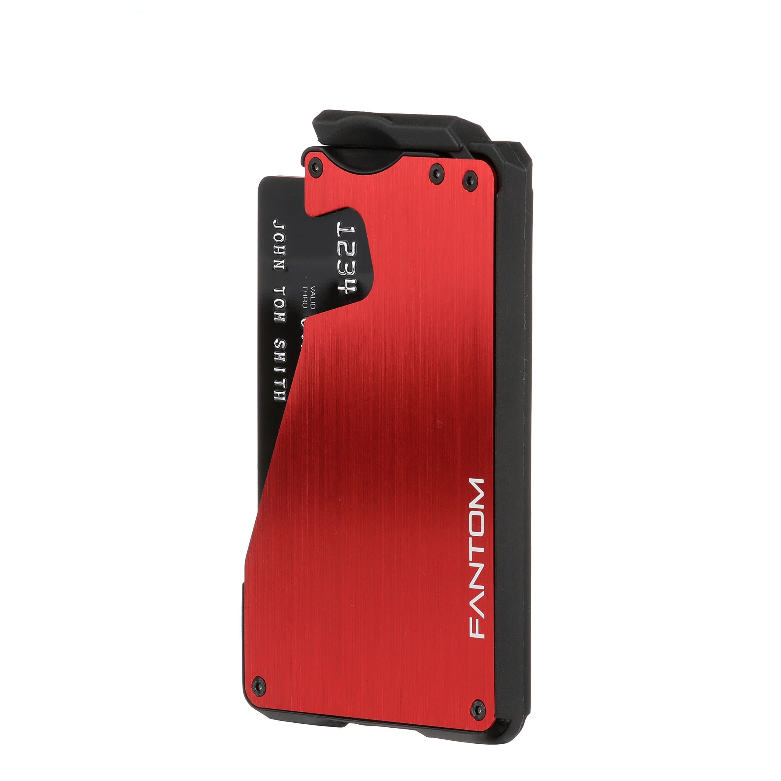 Fantom Wallet​ ​​| Aluminum Red​ Finish