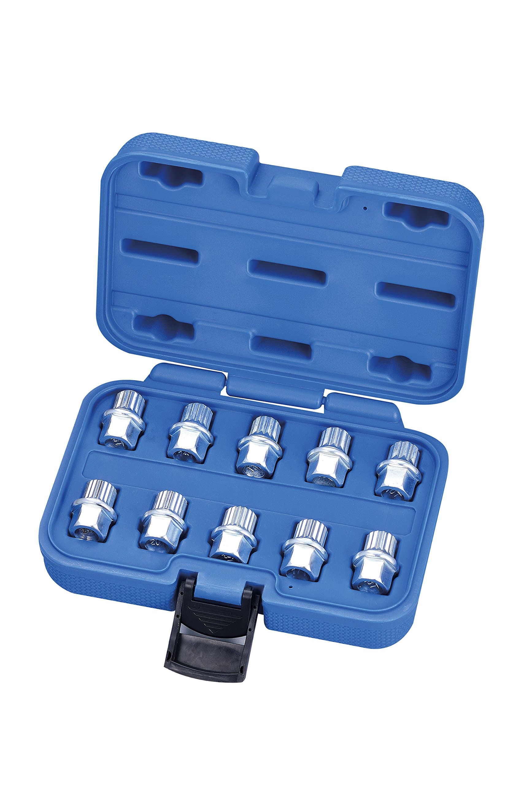 10PCS Lug Nuts, Wheel Lock Key- Anti Theft Wheel Lock Key Set for Cars Wheel Tire Nut Screw Removal