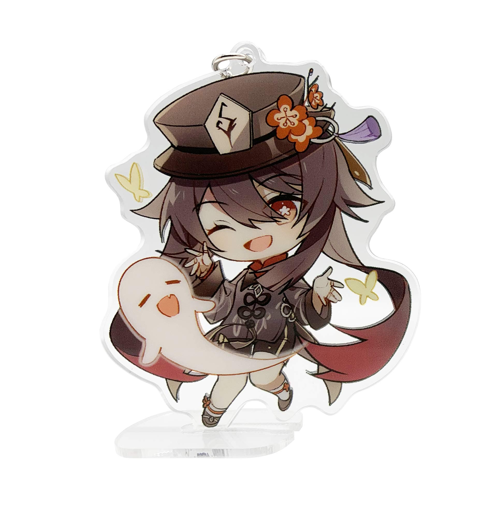 YJacuing Genshin Impact Cute Acrylic Keychain Figure