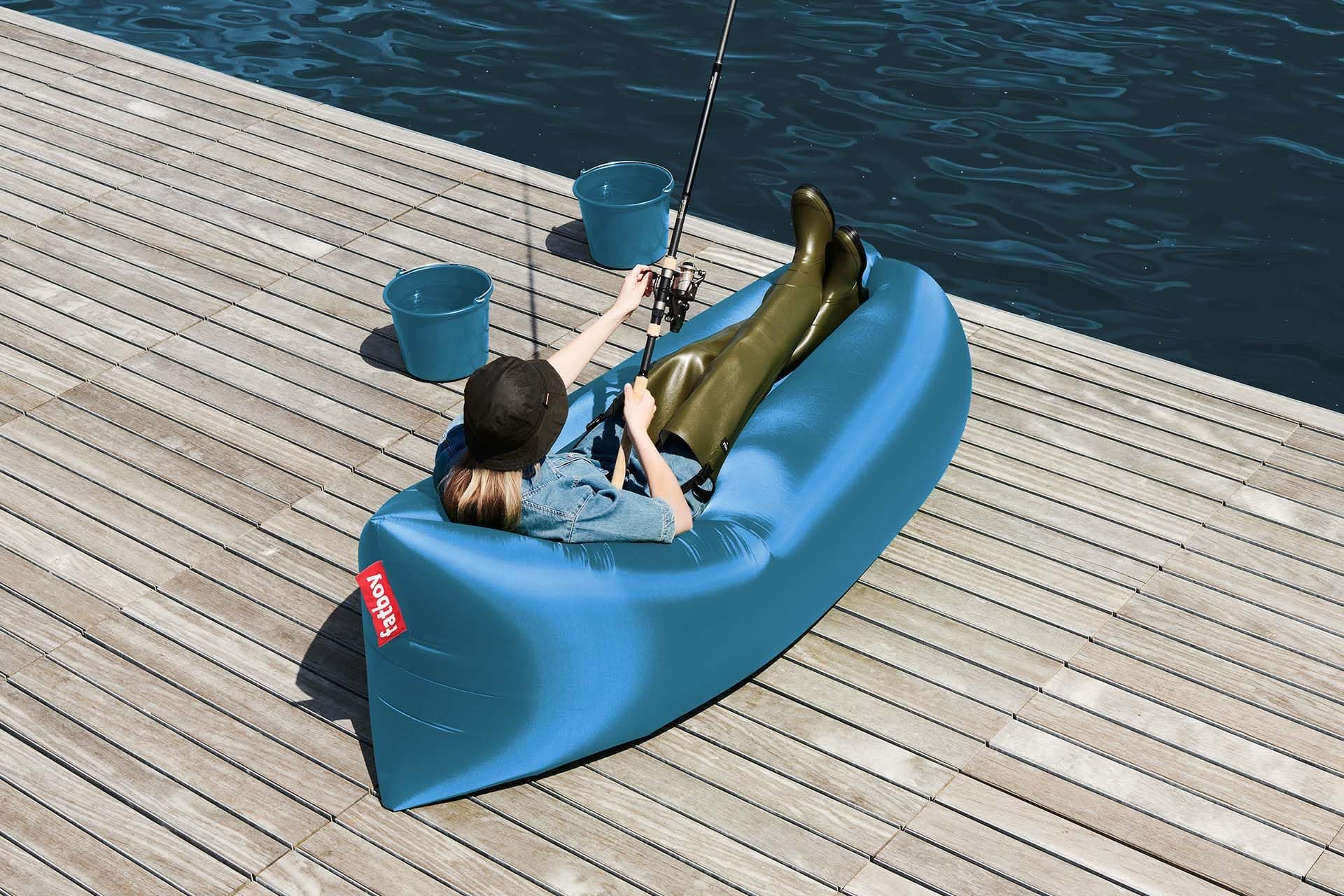 Lamzac The Original Version 3.0 Inflatable Lounger with Carry Bag