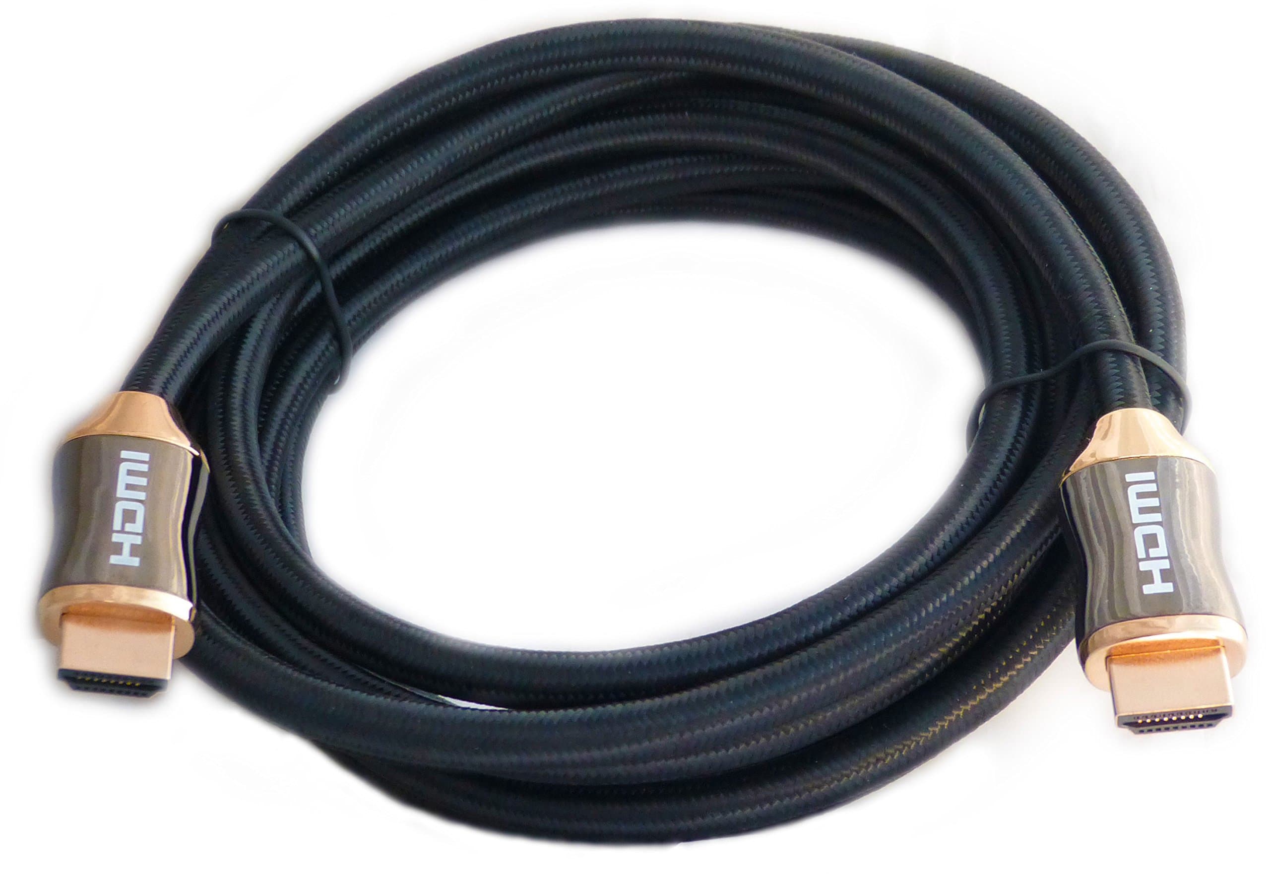 27Gbps High-Speed HDMI 2.0b Cable – 1.5m (Latest Standard) Supports Ethernet, 4K, HDR12, 60Hz, 3D, Audio Return (1.5m)