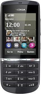 Asha 300 Sim Free Mobile Phone - Graphite