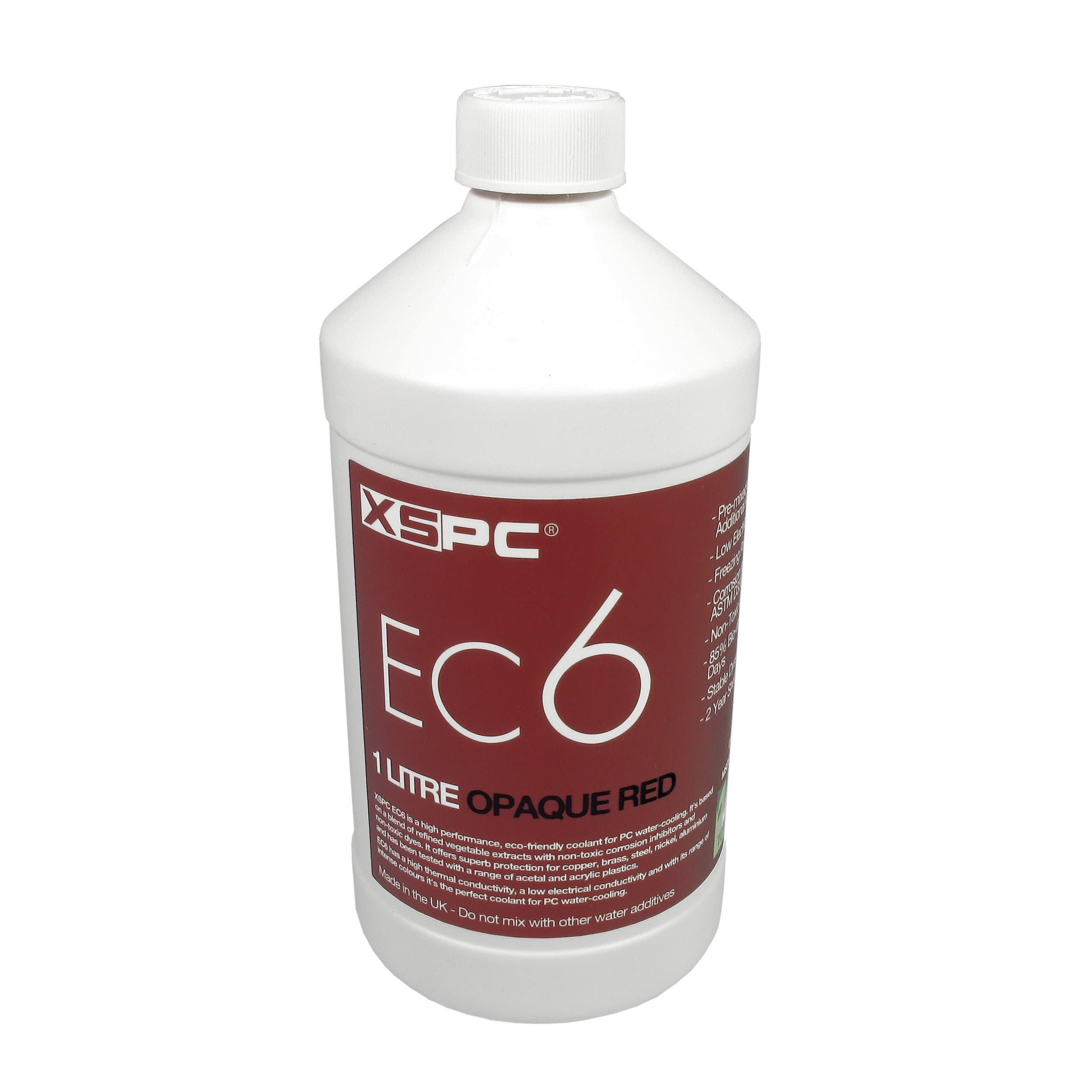 XSPC EC6 1000 ml Premix Opaque Water Cooling Coolant - Red