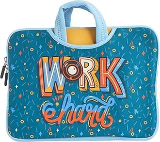 Chumbak Work Hard Laptop Sleeve - 13.3inches
