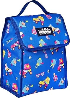 Wildkin Kids Insulated Lunch Bag – Reusable, Ideal for Hot/Cold Snacks, School & Travel - Rad Roller Skates