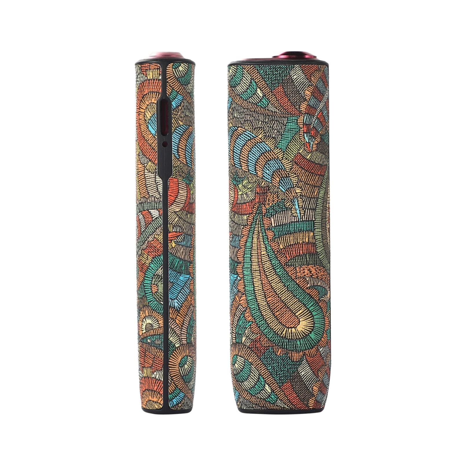 KAIDON Case Compatible for IQOS ILUMA One, [C003#] PU Leather Protective Case (Green)