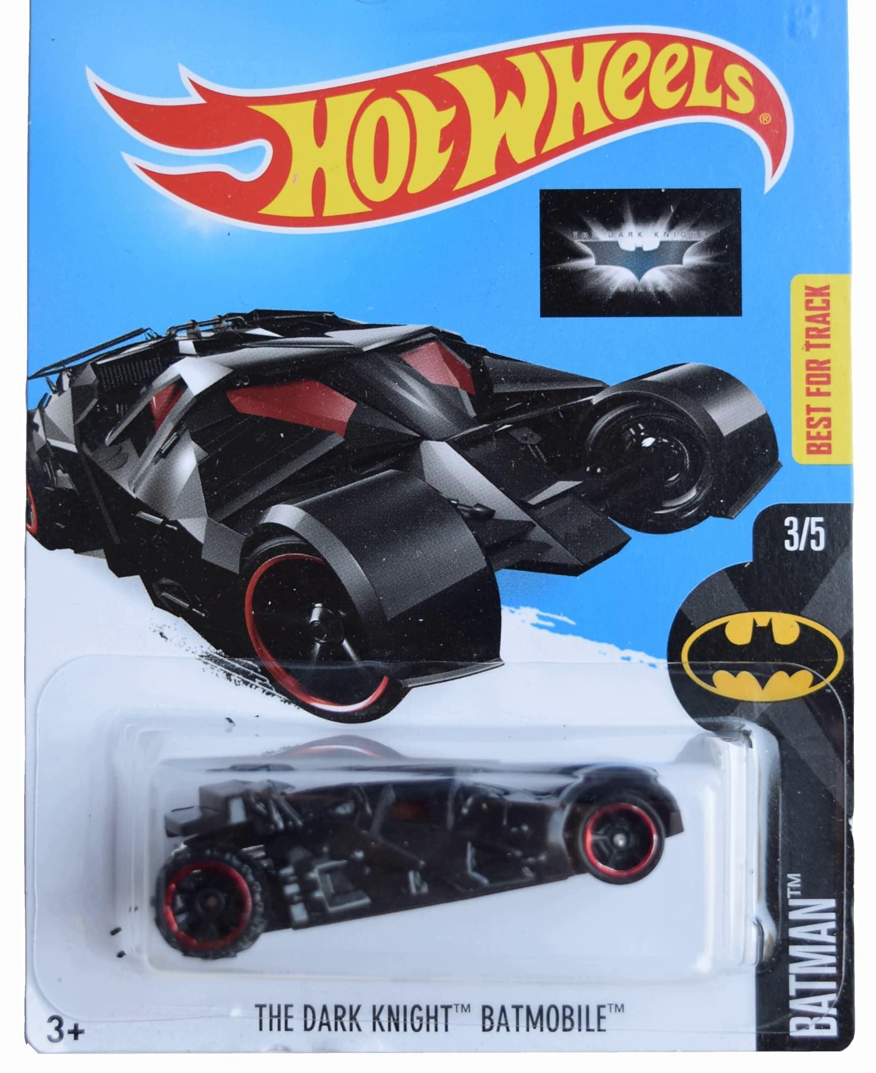 The Dark Knight Batmobile, Batman 3/5 [Black] 228/250