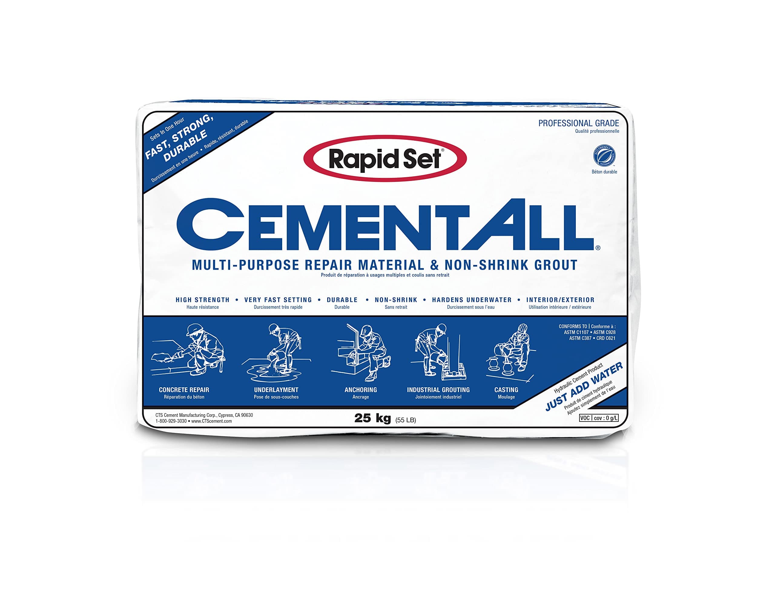 120010055 55LB Cement All Bag