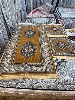 Arabic/Turkish/Afghani Floor Seating Sofa Couch,Floor Cushions,Arab Majlis sofa (Gold)