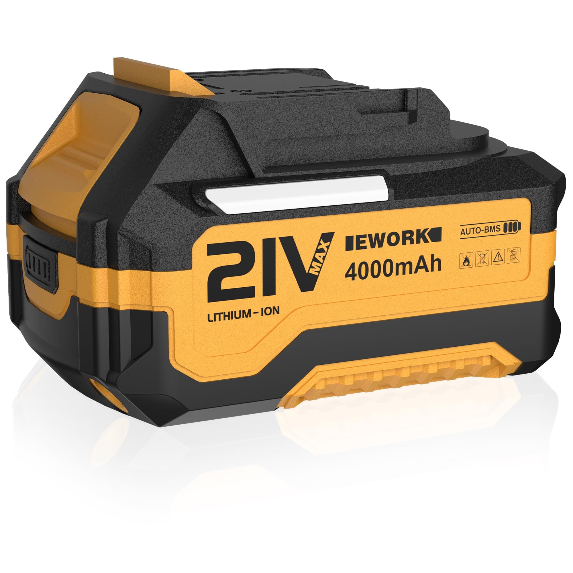 4.0Ah Lithium-Ion Battery for 20V/21V Max Series Cordless Power Tools - EK-4.0Y