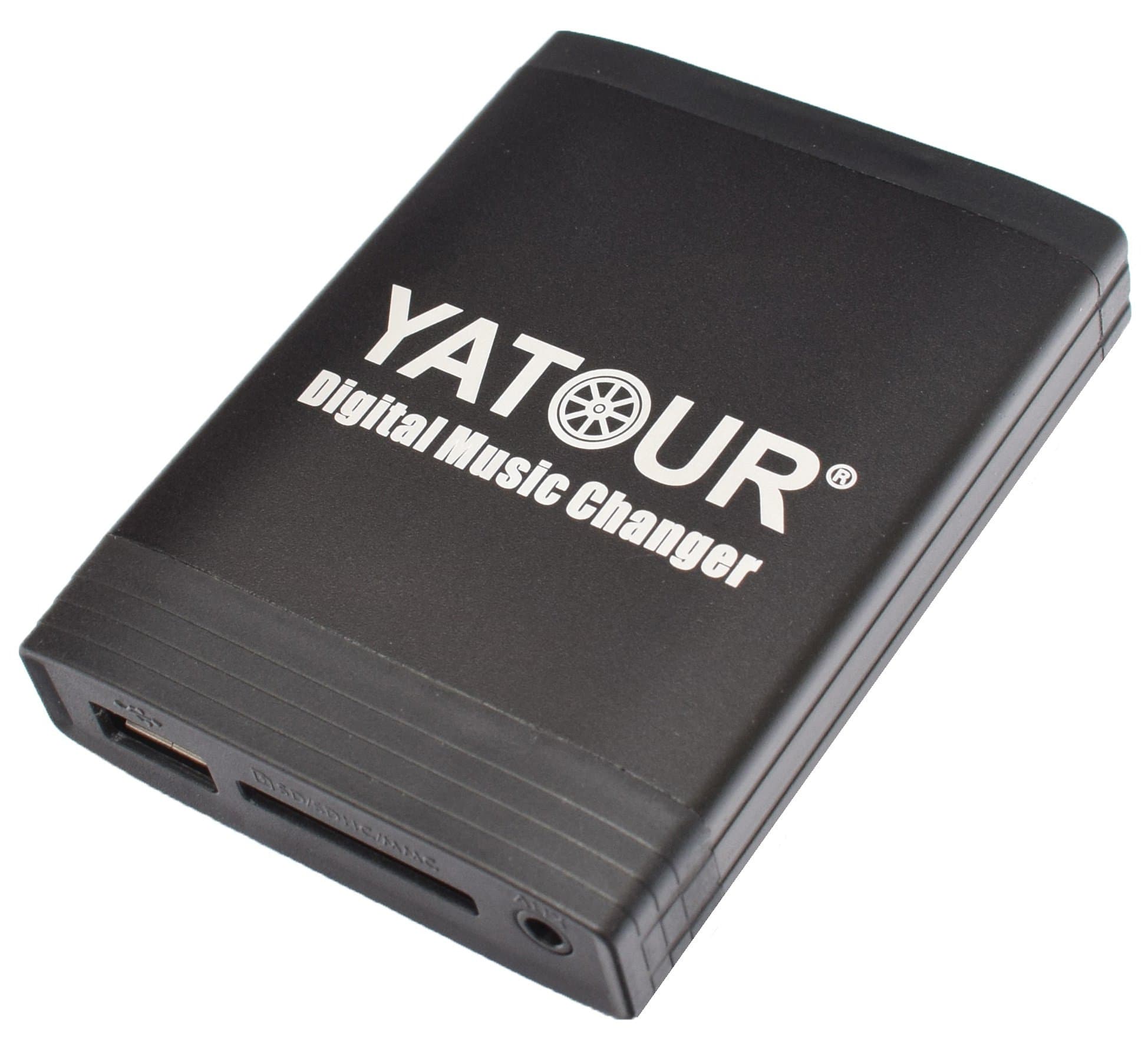 Yatour YTM-06-HON2F USB SD AUX MP3 Adapter compatible with Honda Goldwing GL1800 SC47 adapter music car audio radio,aux charger cd changer