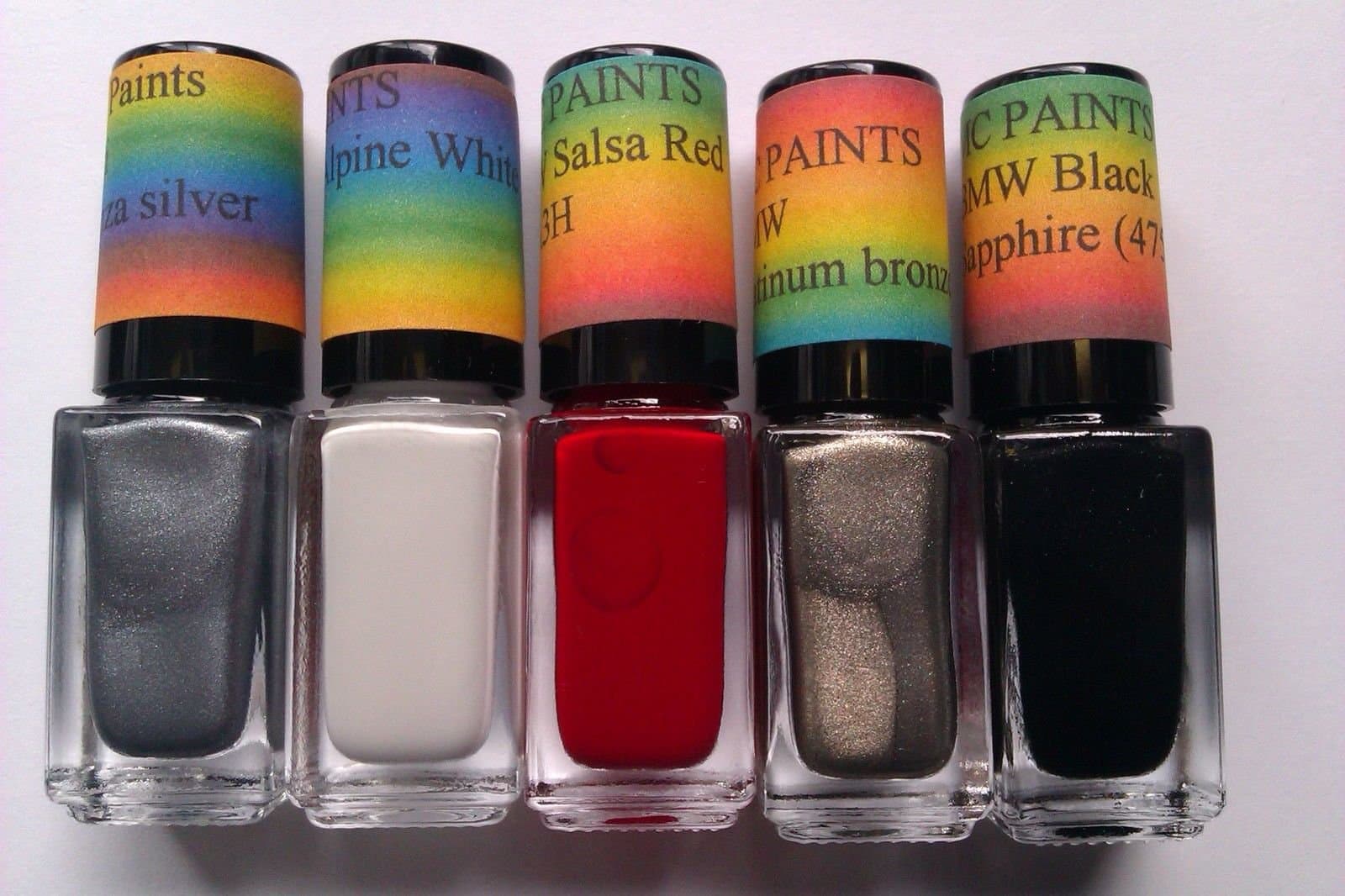 MC paints Paint For Dacia AZURITE BLUE METALLIC RPL Touch Up Brush Scratch Chip