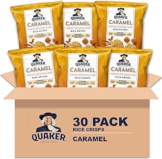 Rice Crisps, Gluten Free, Caramel, 0.91 Oz, 30 Count