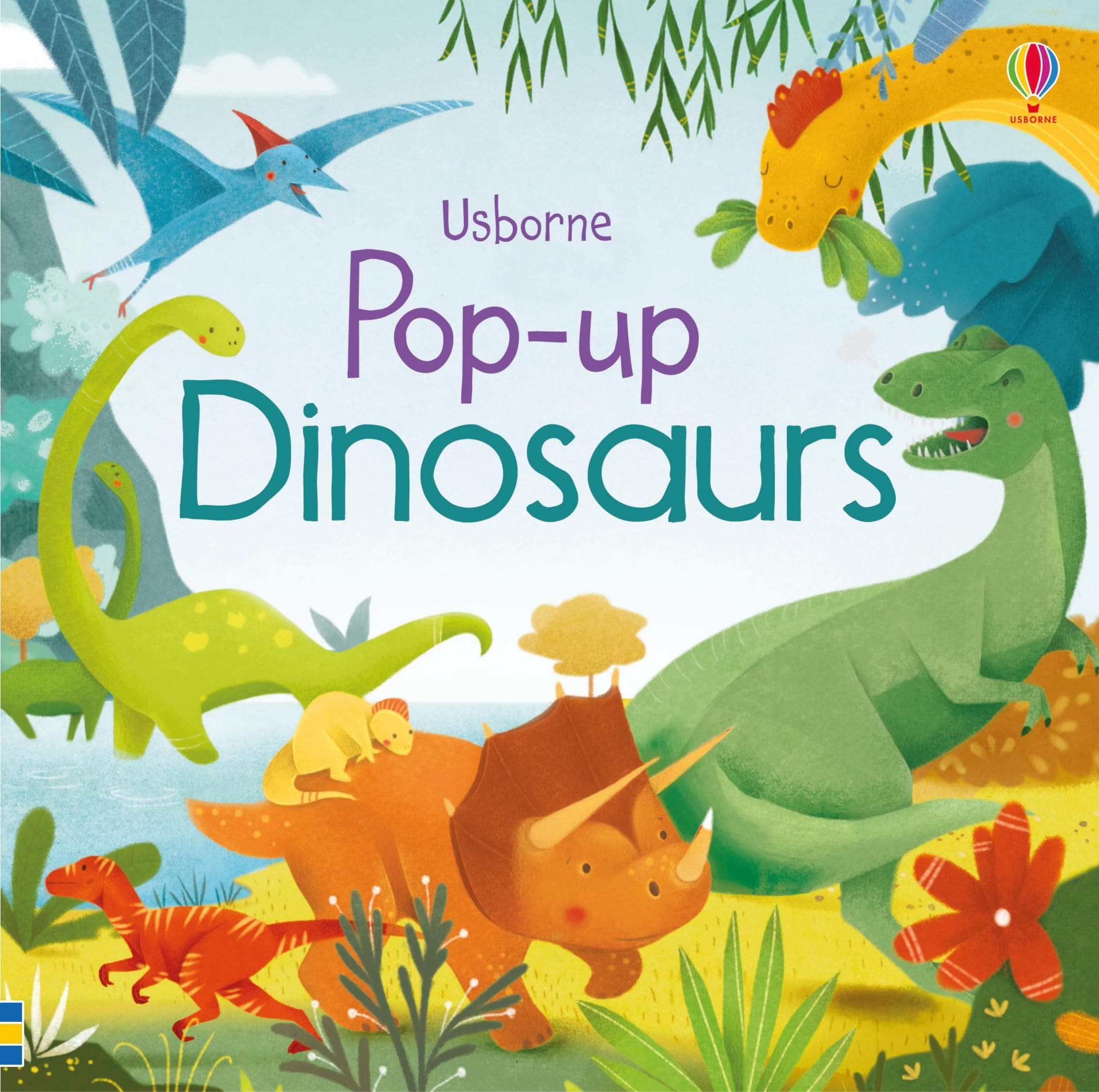 Pop-up Dinosaurs: A Delightful 3D Book About T. Rex, Triceratops, and More for Kids (Ages 3-5)