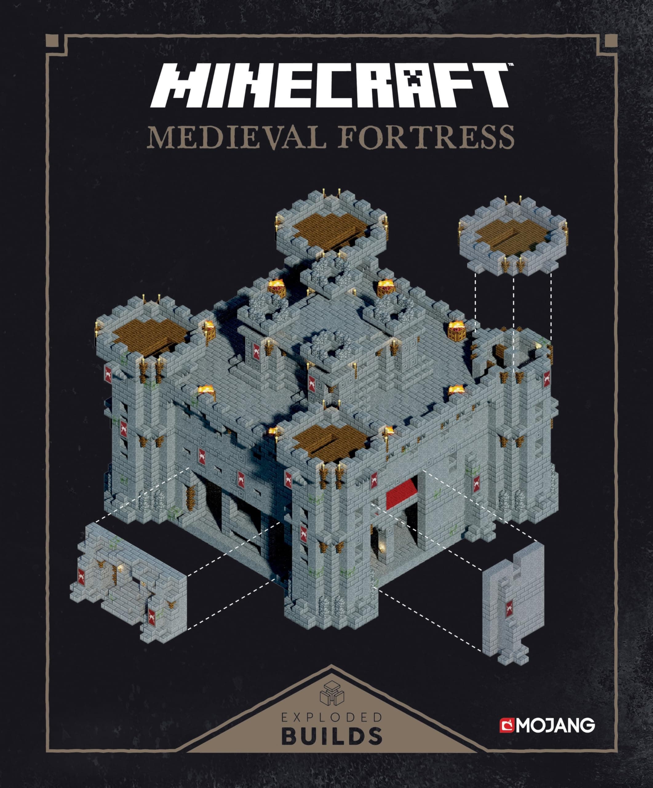 Minecraft: Exploded Builds: Medieval Fortress: An Official Mojang Book