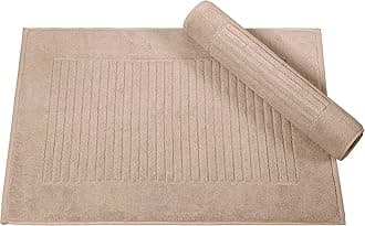 Classic Turkish Towels CTT - 2 Piece Bathroom Rugs Set, 100% Cotton Bath Mats, Comfy & Highly Absorbent Bathroom Floor Mats, Machine Washable | 20"x32" (Color)