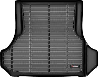 - Cargo Liner Compatible with 2011-2023 Dodge Charger(RWD/AWD) & Chrysler 300(RWD/AWD) Cargo Mat，All Weather Protection Trunk Liner Rear Trunk mat，Black