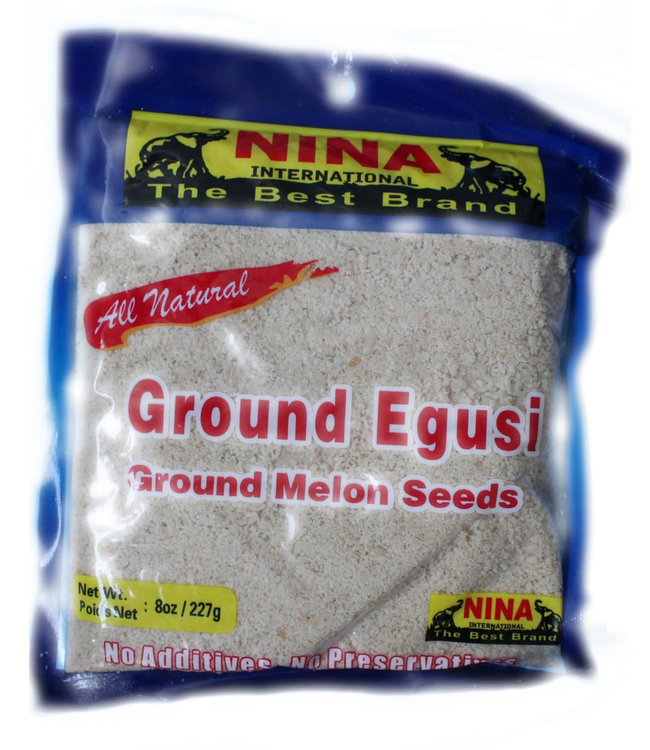 Egusi ( Ground Melon seeds) (0.5 lbs / 227g) - Nina