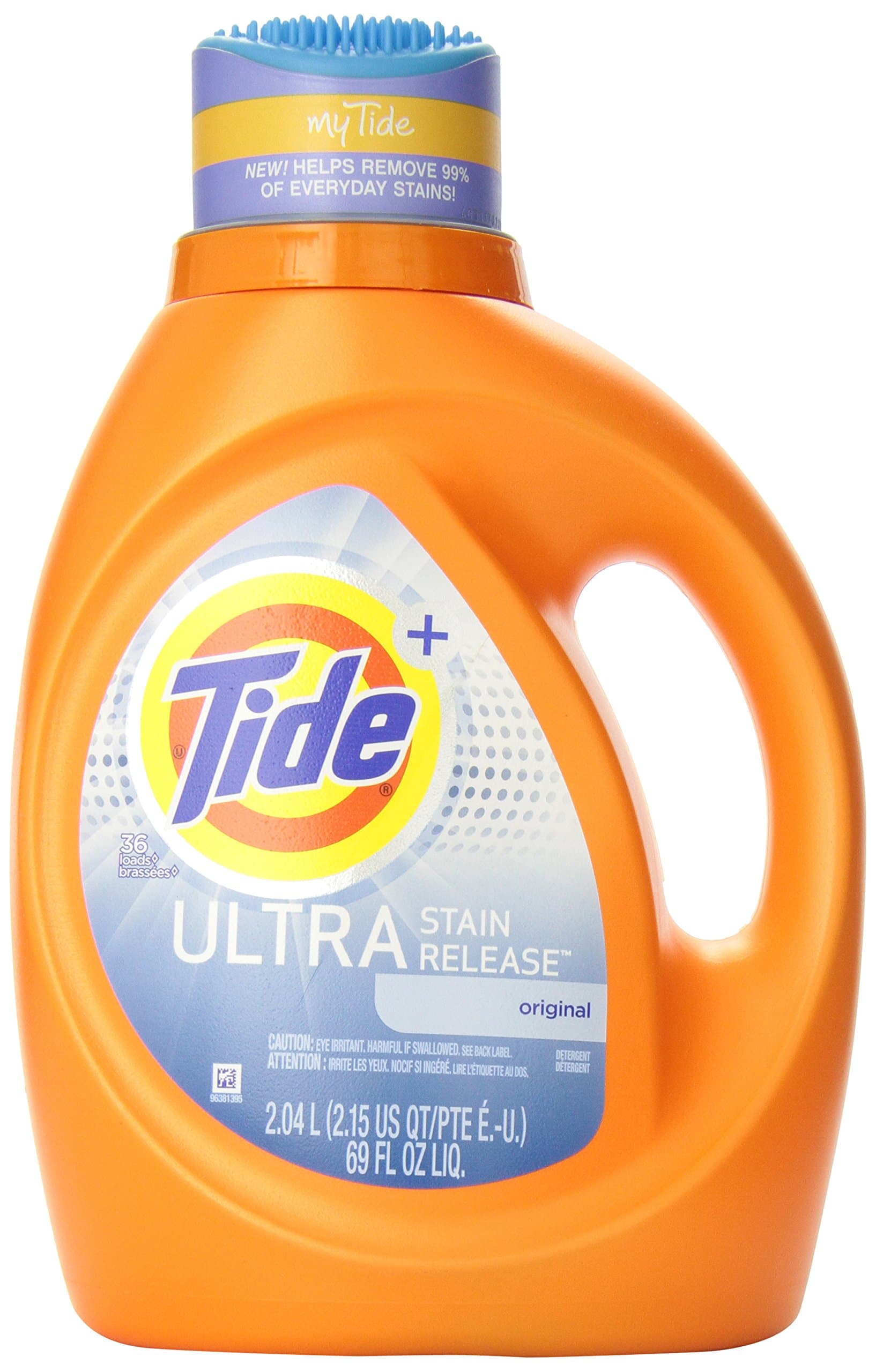 Tide Ultra Stain Release Liquid Laundry Detergent, 2.04 L (36 Loads)