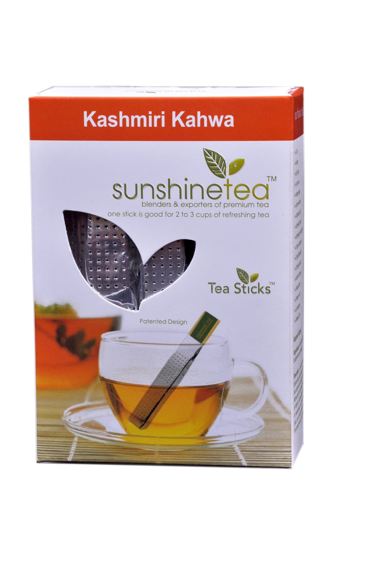 Sunshine Kashmiri Kahwa Tea - 10 Tea Sticks