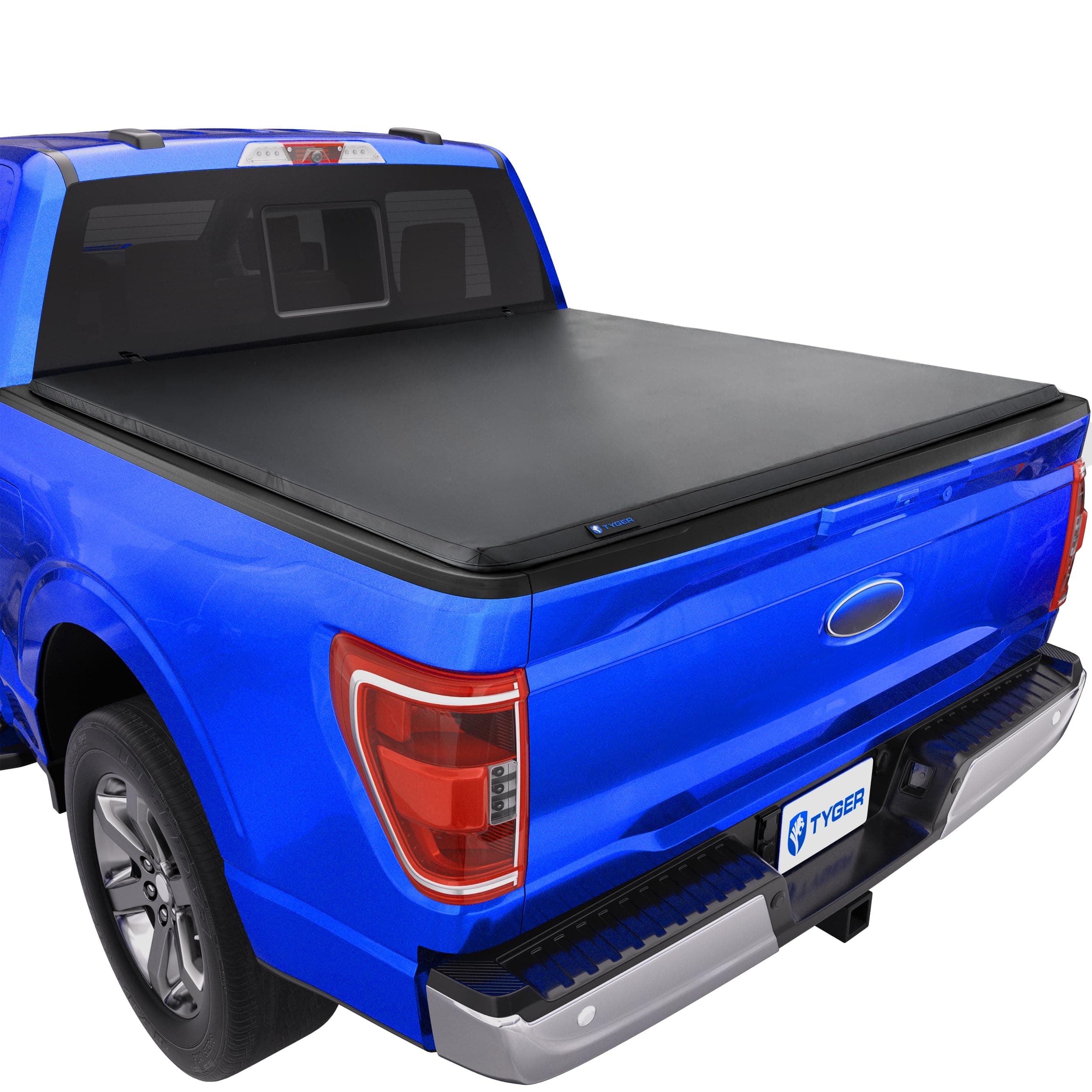 Tyger Auto T3 Soft Tri-fold Truck Bed Tonneau Cover Compatible with 2015-2026 Ford F-150 | 6.5' (79") Bed | TG-BC3F1042
