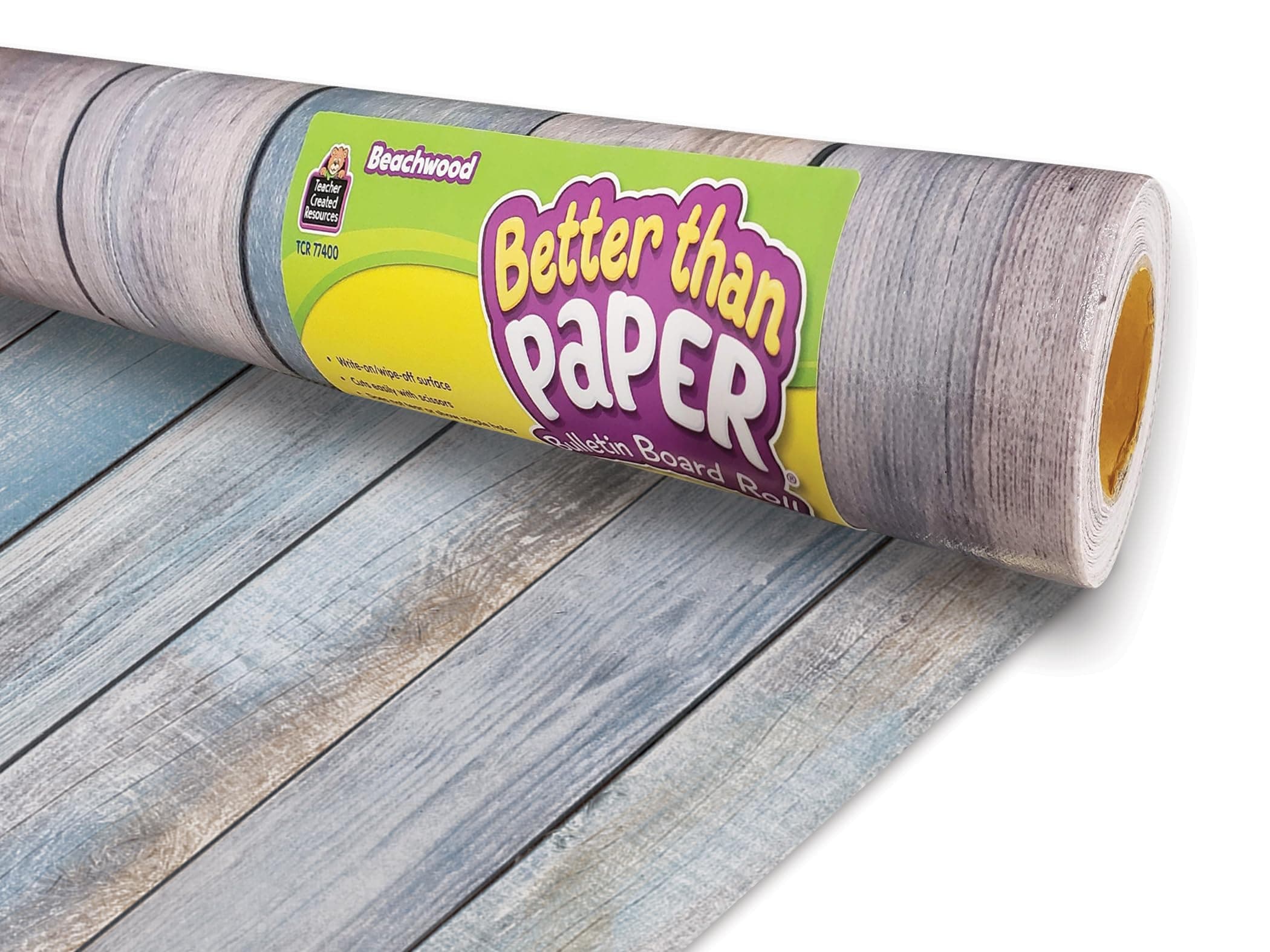 Teacher Created Resources Beachwood Better Than Paper® Bulletin Board Roll (TCR77400)