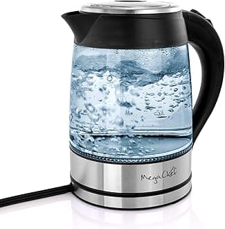 1.8Lt Stainless Steel body and Glass Electric Tea Kettle